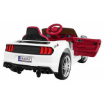 Elektrické autíčko Mustang GT - biele